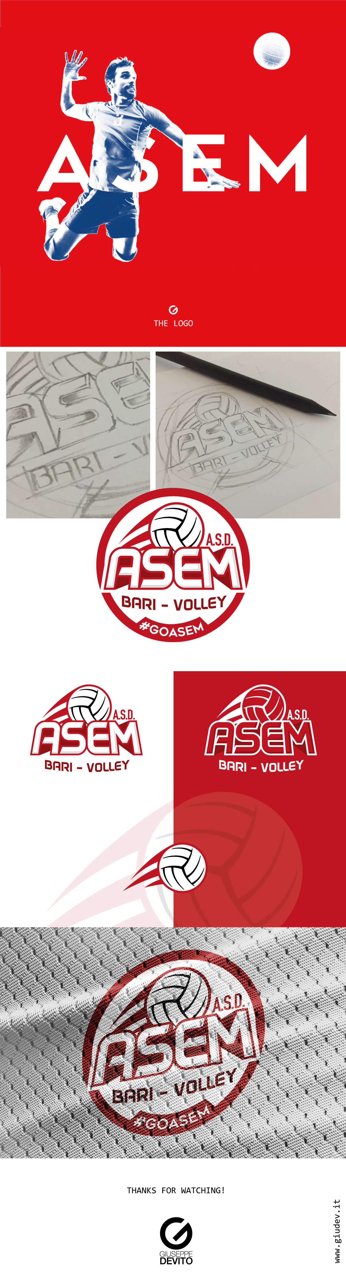asem-bari-volley-logo-design